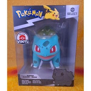 Pokemon Bulbasaur Select Deluxe Vinyl Figure 8" Figure Jazwares Series 2